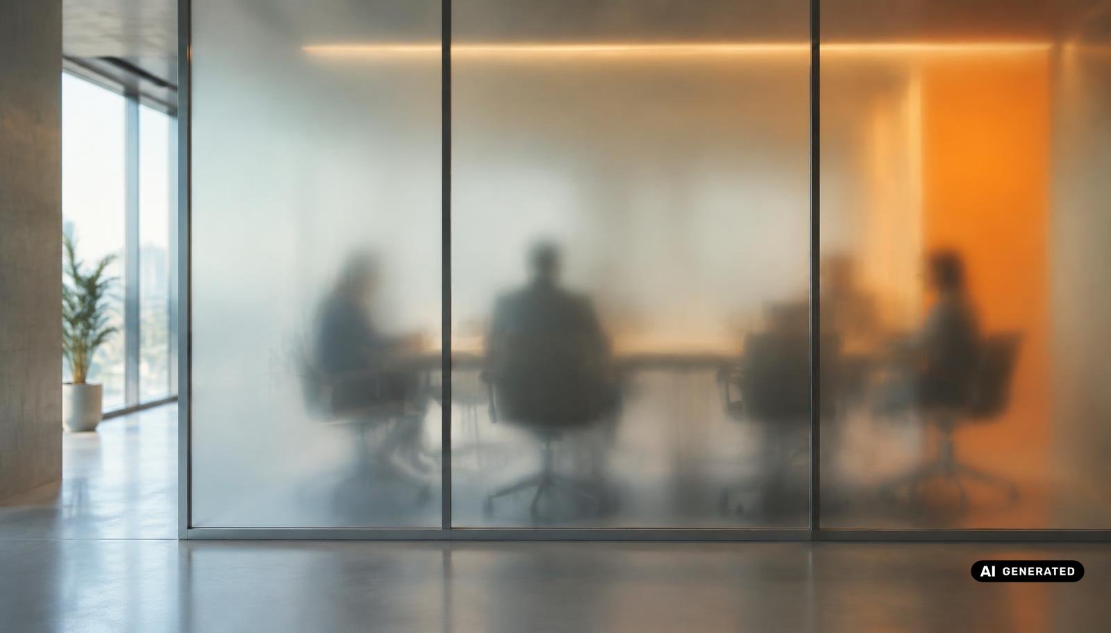 Wenn Transparenz in der Führungskommunikation schadet – KI-generiertes Symbolbild