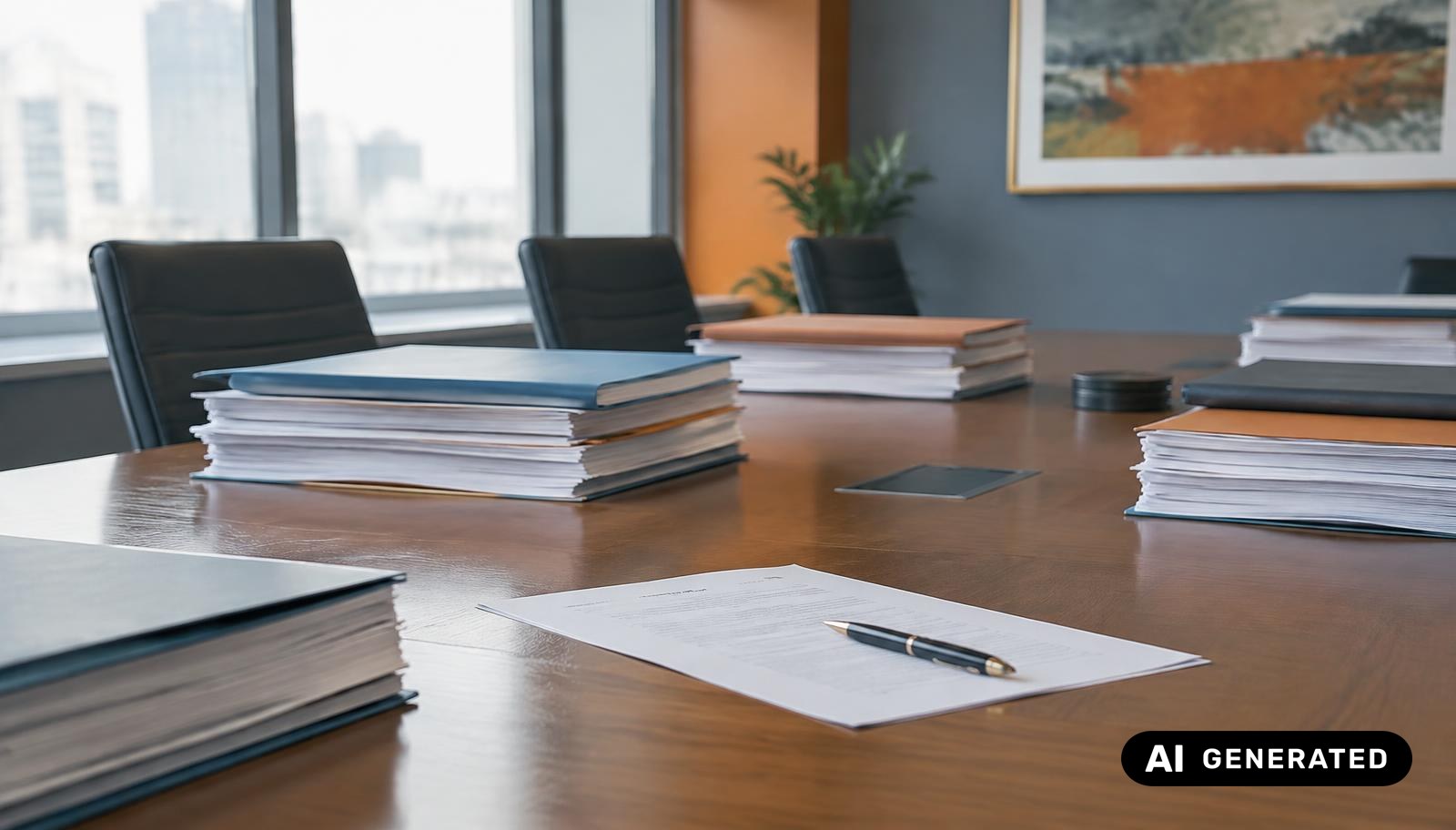 Warum Entscheidungsblockaden selten an fehlenden Informationen liegen – KI-generiertes Symbolbild